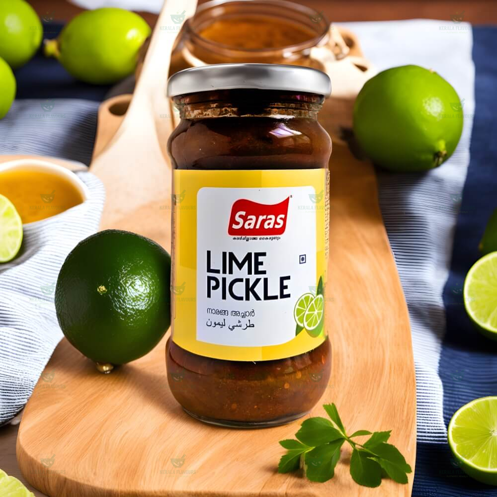 Saras Lime Pickle (300 gm) Picture 1